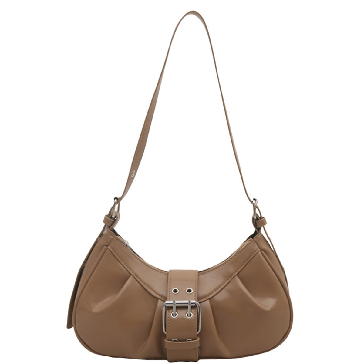 Y2K Shoulder Bag Leather Hobo Bags for Women, Small Cute Clutch Purses Millard Bag