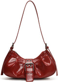 Y2K Shoulder Bag Leather Hobo Bags for Women, Small Cute Clutch Purses Millard Bag