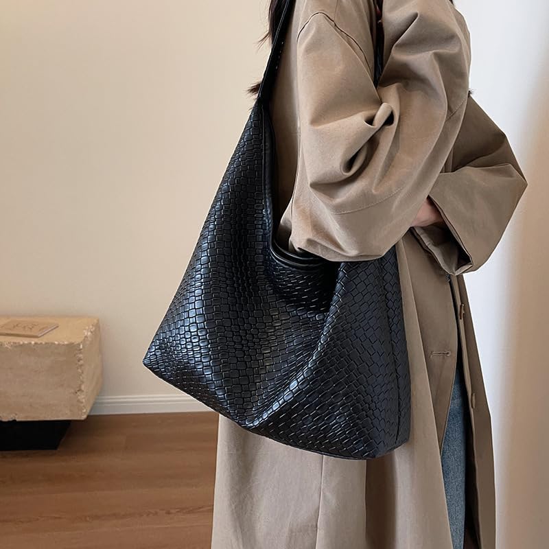 2026 Fall Fashions Leather Tote Bag for Women  Shoulder Bag, Hobo Bags Large