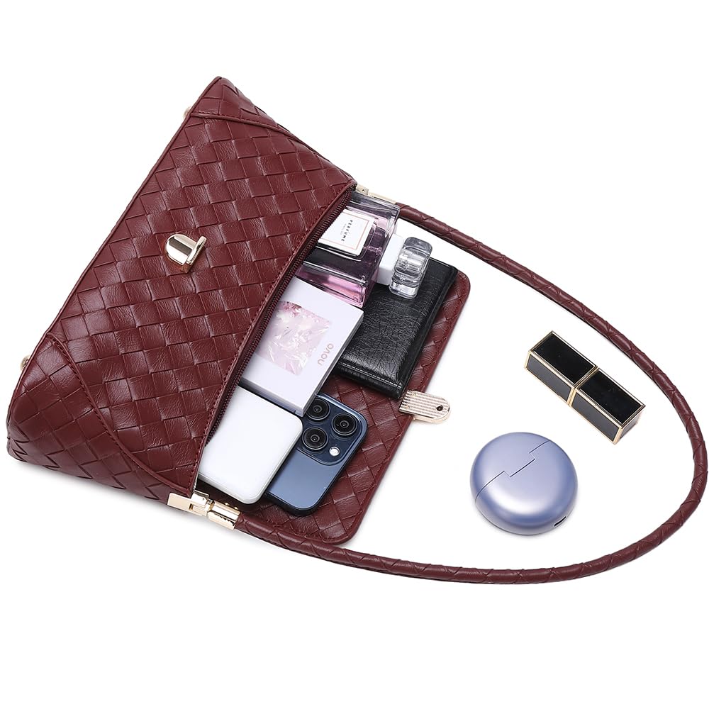 Shoulder Bags for Women Vintage Handbag Retro Classic Small Purse Cute Mini Clutch Purse