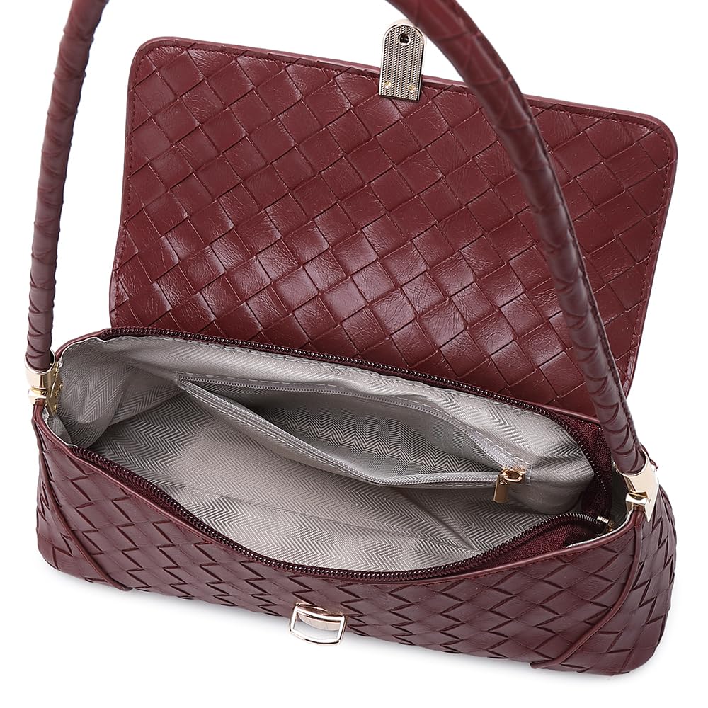 Shoulder Bags for Women Vintage Handbag Retro Classic Small Purse Cute Mini Clutch Purse