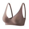 FineToo Comfy hypoallergenic Soft Wireless Bra Women Deep V Bras Sexy Bralette Padded Bra S-XL Female Seamless Underwear Comfortable Ladies Lingerie