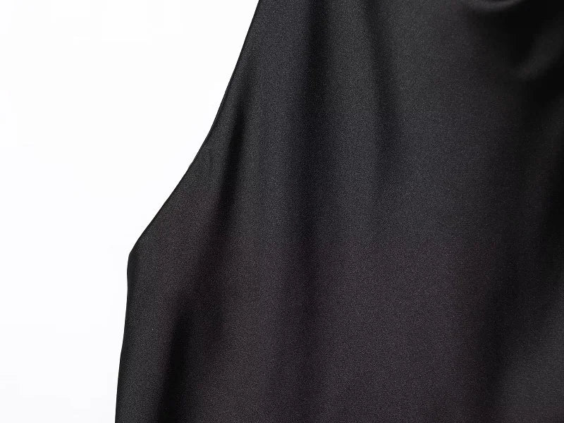 MUJER Satin Halter Tops for Women off Shoulder Backless Tops Woman 2026 Sexy Strapless Women's Tops Camisole Beach Top Female