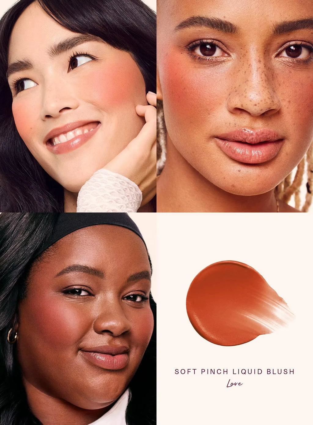 Rare Beauty Soft Pinch Liquid Blush Silky and Glide On Smooth Long Lasting Plump Pinch-perfect Flush Seamless Matte Dewy Makeup