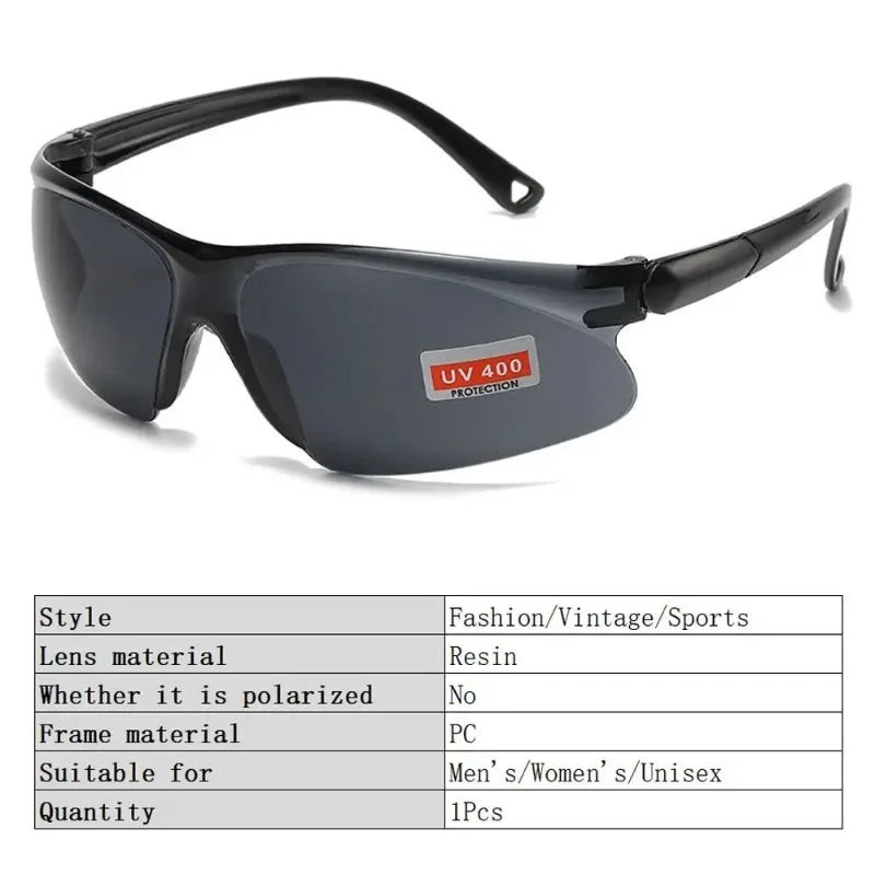 UV400 Sun Glasses Impact Resistant Dustproof Sand Proof Windproof Cycling Goggles Protective Goggles Labor Protection Sunglasses