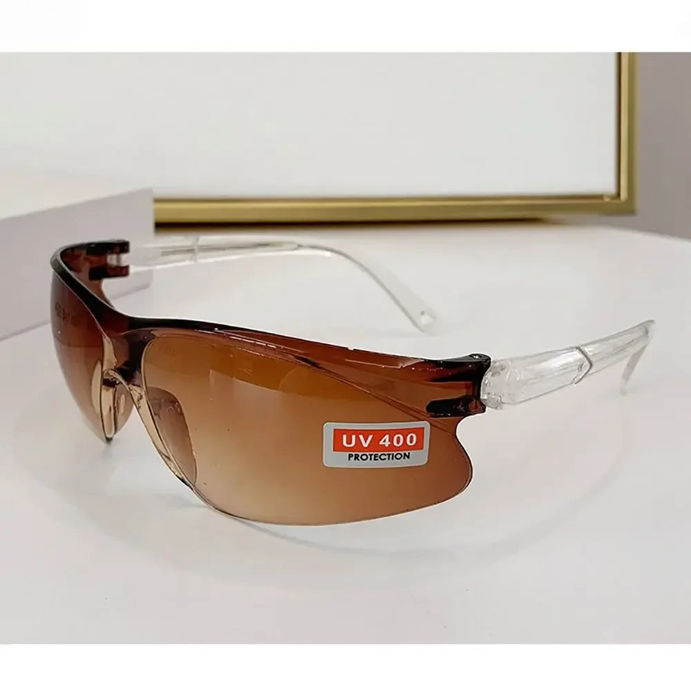 UV400 Sun Glasses Impact Resistant Dustproof Sand Proof Windproof Cycling Goggles Protective Goggles Labor Protection Sunglasses