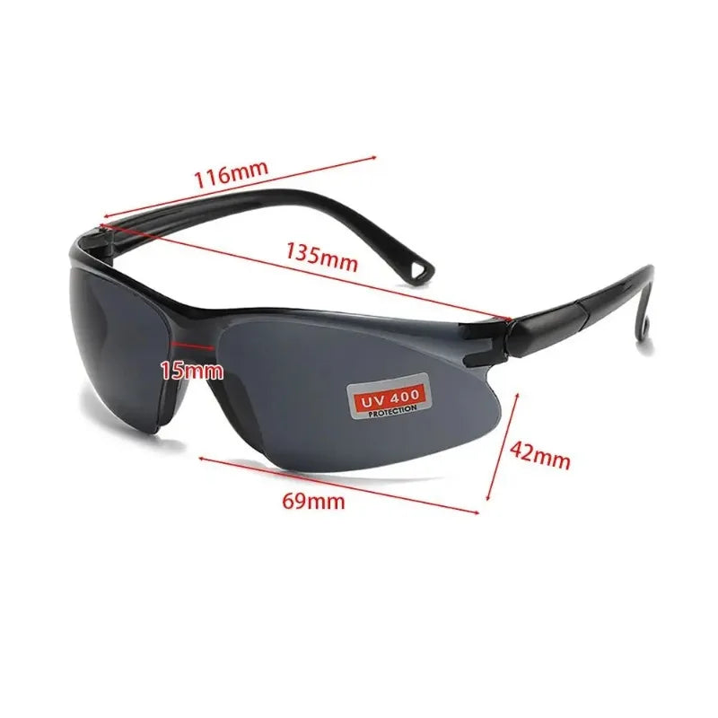 UV400 Sun Glasses Impact Resistant Dustproof Sand Proof Windproof Cycling Goggles Protective Goggles Labor Protection Sunglasses