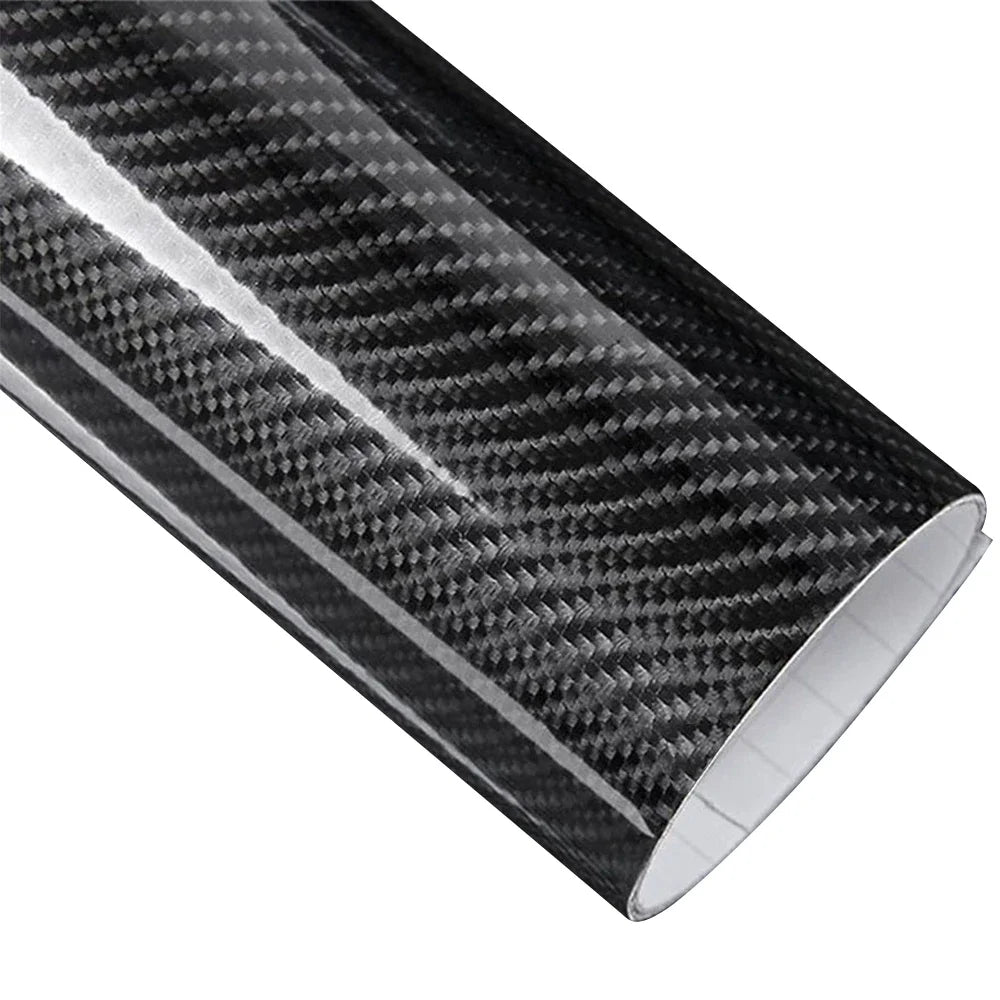 Car Wrap Film Covering 2D 3D 4D 5D 6D Glossy Carbon Fiber Wrapping Vinyl Film Auto Motorcycle Waterproof PVC Foil Car Accessories