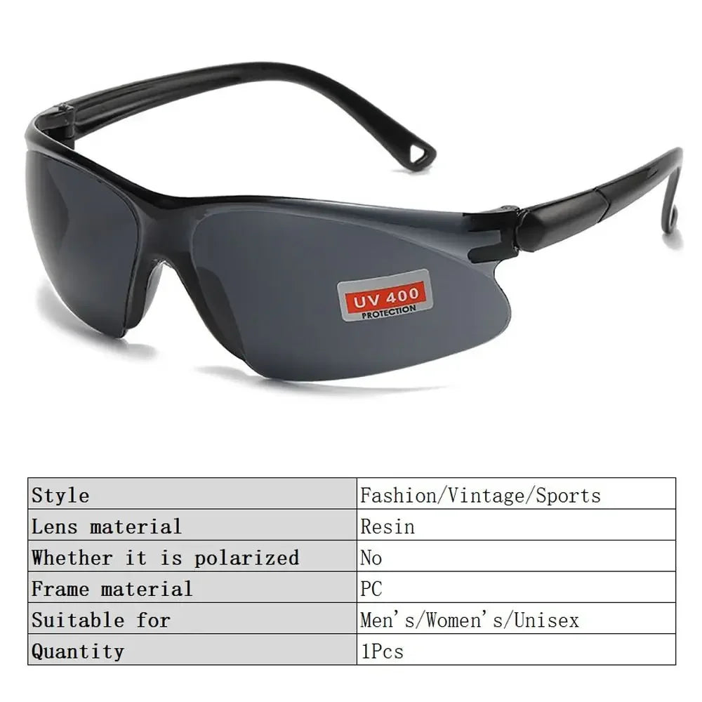 UV400 Sun Glasses Impact Resistant Dustproof Sand Proof Windproof Cycling Goggles Protective Goggles Labor Protection Sunglasses