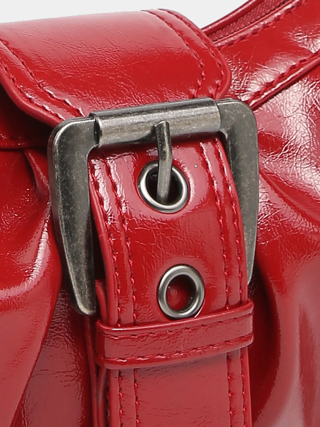 Y2K spring hot selling Maillard style retro chic small bag spicy girl Y2K wasteland style vintage leather shoulder handbag