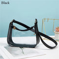 Clear Event Concert Y2k purse bag Mini Waterproof Transparent Shoulder Bag Handbag for Women Girls Candy Color Clear Jelly Bag